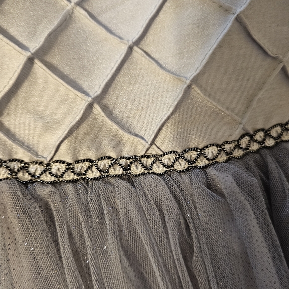 Marmellata Girl's Toddler Silver Party Formal Dress NWT 2 PC Set Child 24 M - Picture 5 of 10